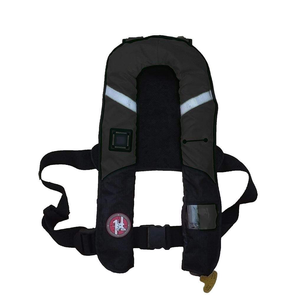 First Watch Not Qualified for Free Shipping First Watch 38 Gram Pro Inflatable PFD Manual Black #FW-38PROM-BK