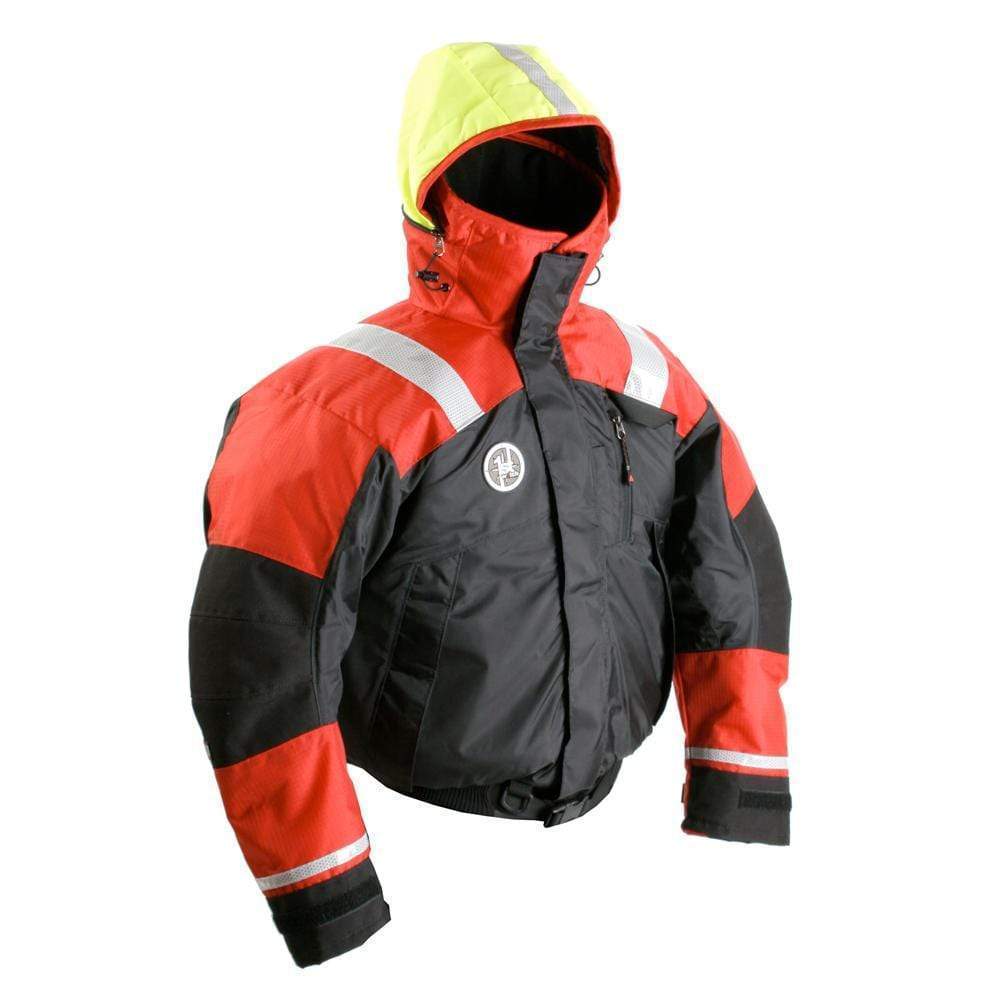 First Watch AB-1100 Float Bomber Jacket 2XL Red/Black #AB-1100-RB-XXL