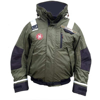 First Watch AB-1100 Pro Bomber Jacket 2XL Green #AB-1100-PRO-GN-2XL