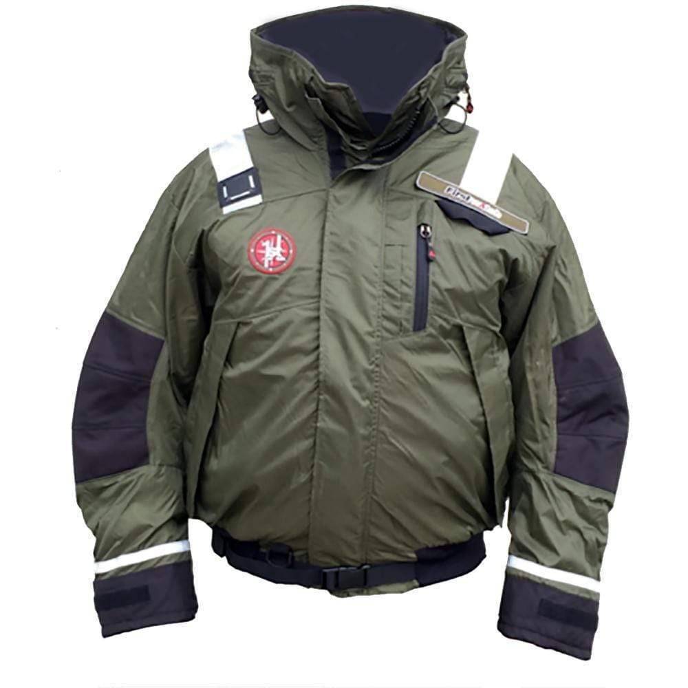 First Watch AB-1100 Pro Bomber Jacket XL Green #AB-1100-PRO-GN-XL