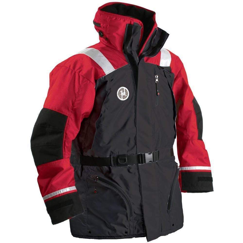 First Watch AC-1100 Flotation Coat M Red Black #AC-1100-RB-M