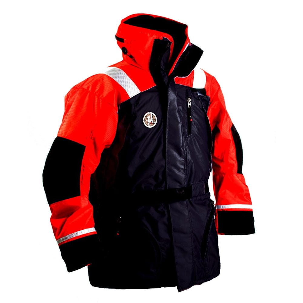 First Watch Qualifies for Free Shipping First Watch AC-1100 Flotation Coat S Orange/Black #AC-1100-OB-S