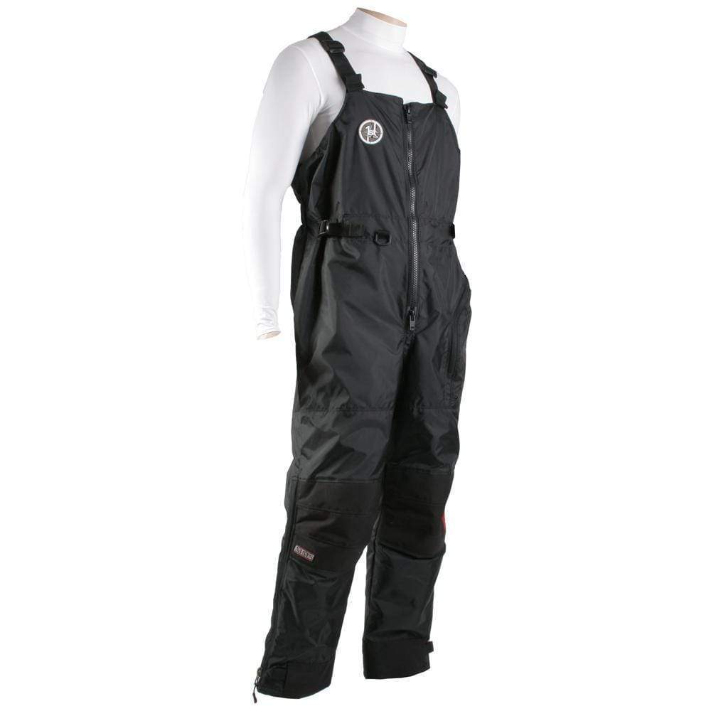 First Watch AP-1100 Flotation Bibs 2XL Black #AP-1100-B-XXL