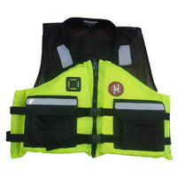 First Watch Qualifies for Free Shipping First Watch AV-500 Industrial Mesh Vest Hi-Vis L #AV-500-HV-L