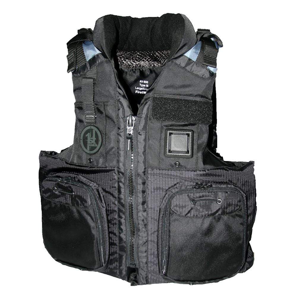 First Watch Not Qualified for Free Shipping First Watch AV-800 Pro 4-Pocket Vest Black L/XL #AV-800-BK-L/XL