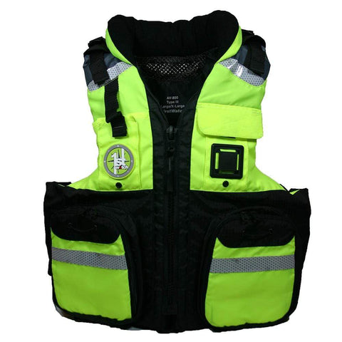 First Watch Not Qualified for Free Shipping First Watch AV-800 Pro 4-Pocket Vest Hi-Vis L/XL #AV-800-HV-L/XL