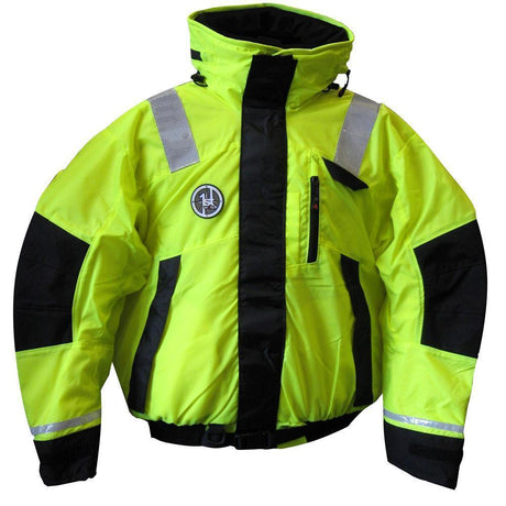 First Watch Qualifies for Free Shipping First Watch H-Vis Flotation Bomber 2XL H-Vis Yellow #AB-1100-HV-XXL