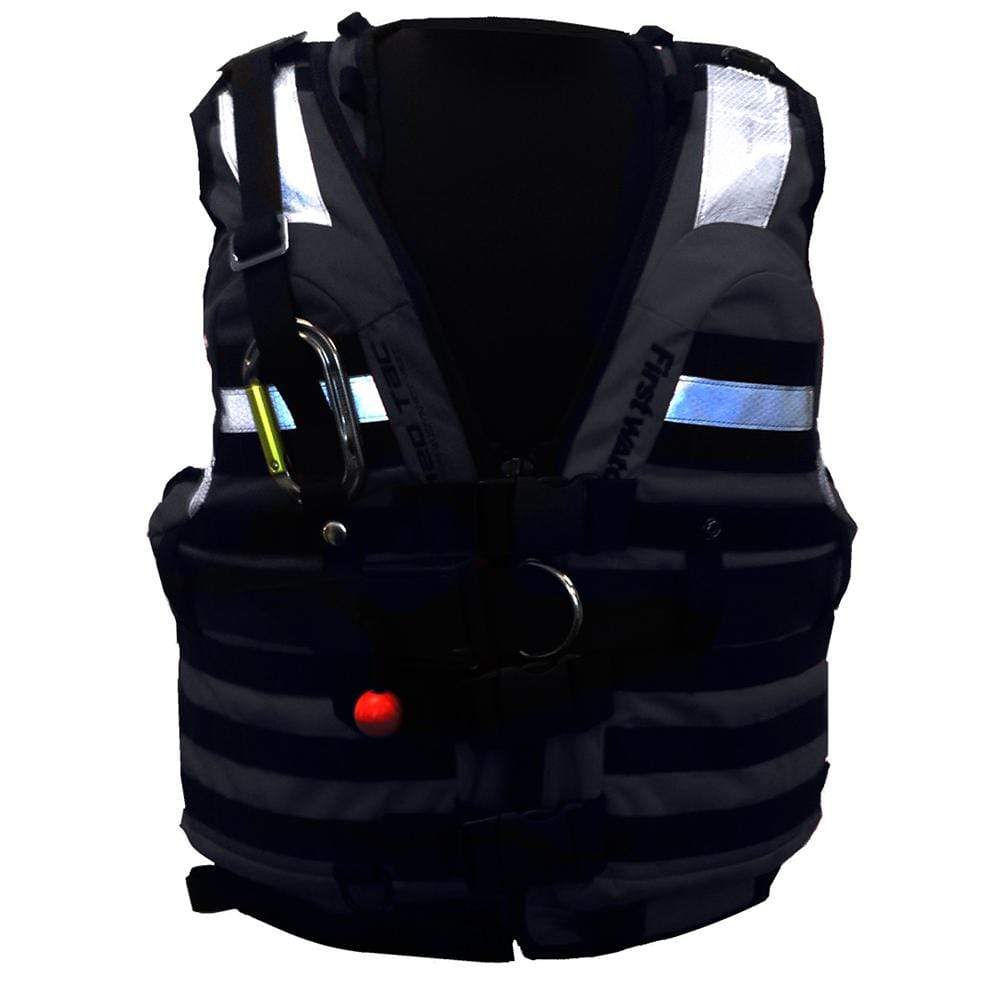 First Watch Qualifies for Free Shipping First Watch High Buoyancy Type V Vest Black M-XL #HBV-100-BK-M-XL