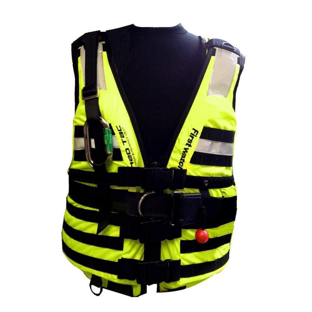 First Watch High Buoyancy Type-V Vest Hi-Vis Yellow #HBV-100-HV-M-XL