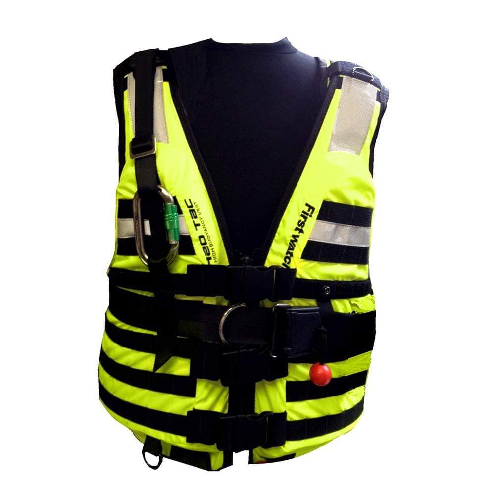 First Watch Qualifies for Free Shipping First Watch High Buoyancy Type-V Vest Hi-Vis Yellow #HBV-100-HV-XL-3XL