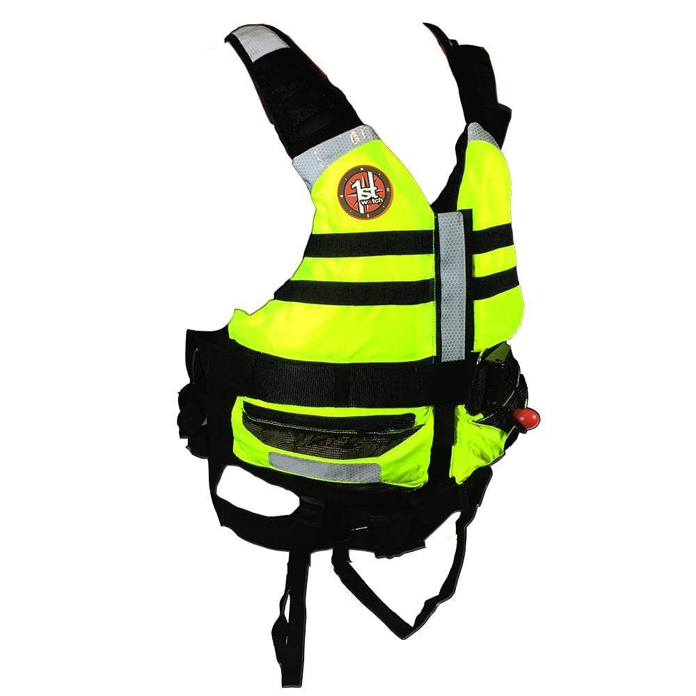 First Watch Rescue Swimming Vest Hi-Vis Yellow #SWV-100-HV-U