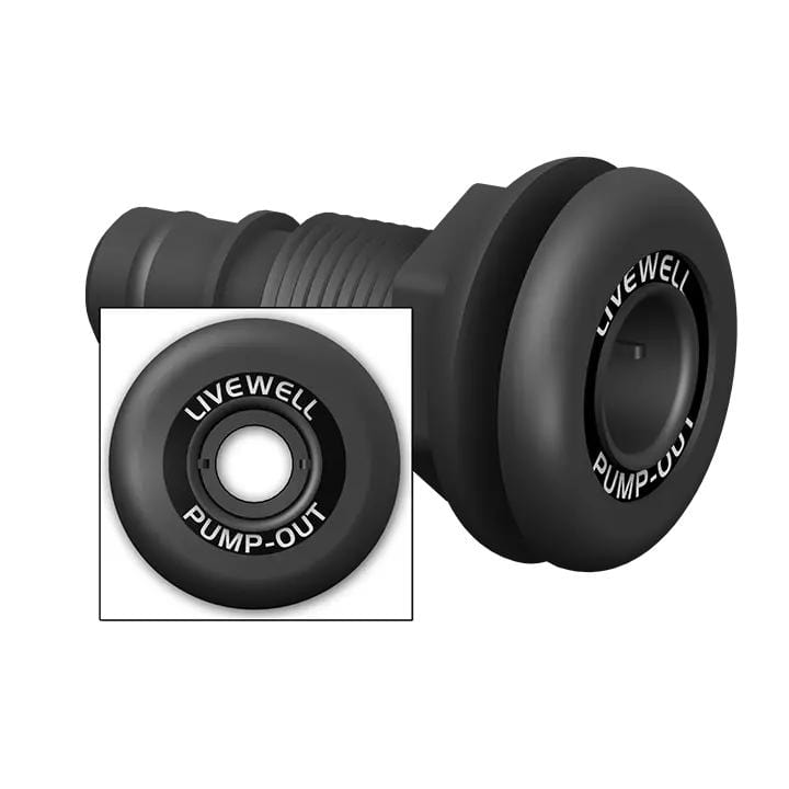 Flow-Rite Controls Qualifies for Free Shipping Flow-Rite Fitting-Pump Out 3/4" Black #MA-020-B