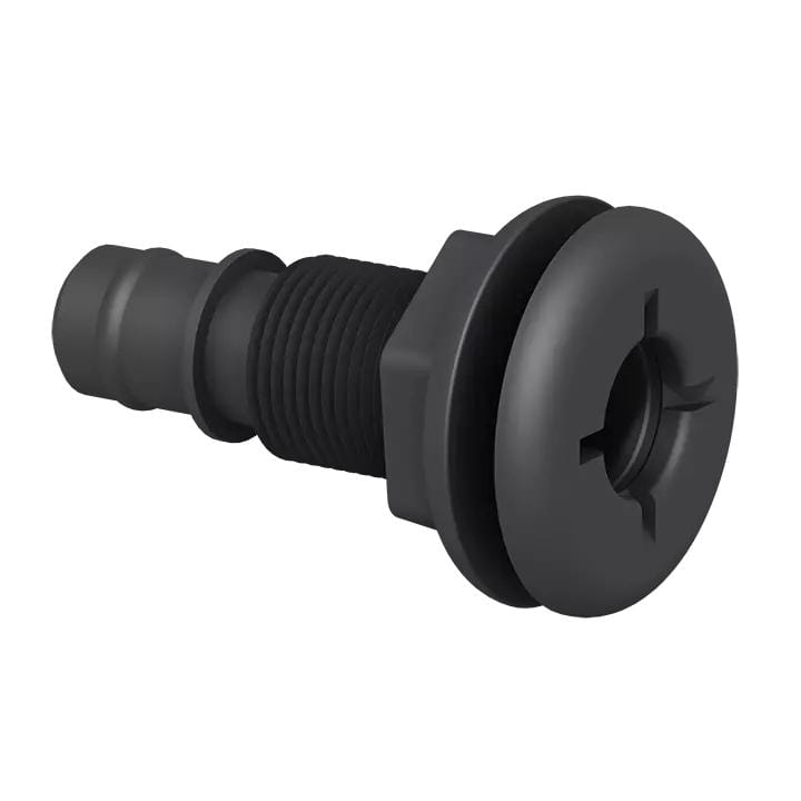 Flow-Rite Controls Qualifies for Free Shipping Flow-Rite Thru-Hull 3/4" Black #MA-011-B