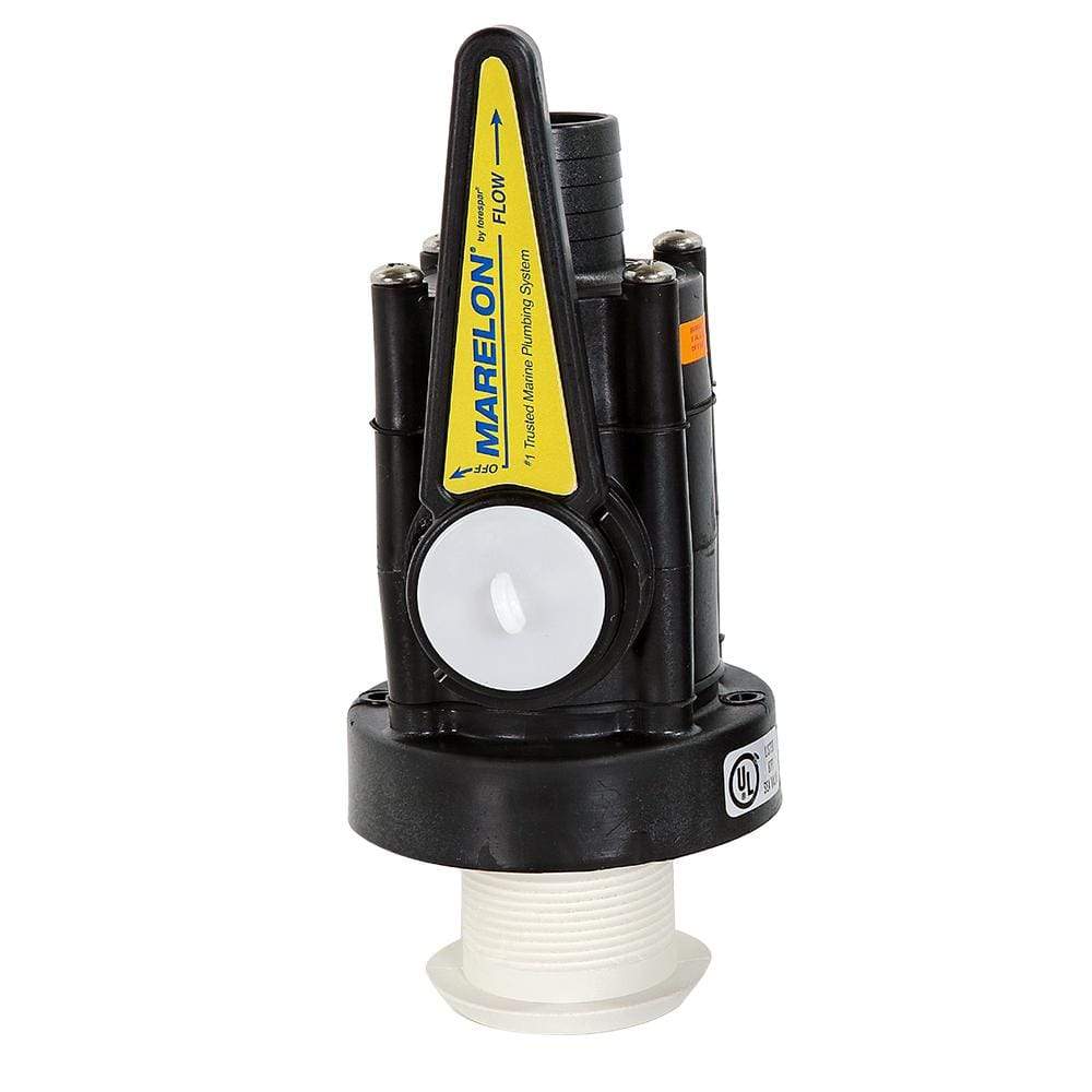 Forespar Qualifies for Free Shipping Forespar Marelon 1" Seacock Full-Flow 1" Thru-Hull #904044ABYC