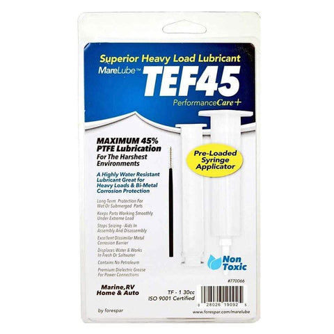 Forespar Qualifies for Free Shipping Forespar Marelube TEF45 30cc Syringe #770066