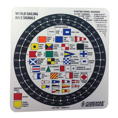 Forespar Qualifies for Free Shipping Forespar Nash 207 Racing Flag #100017