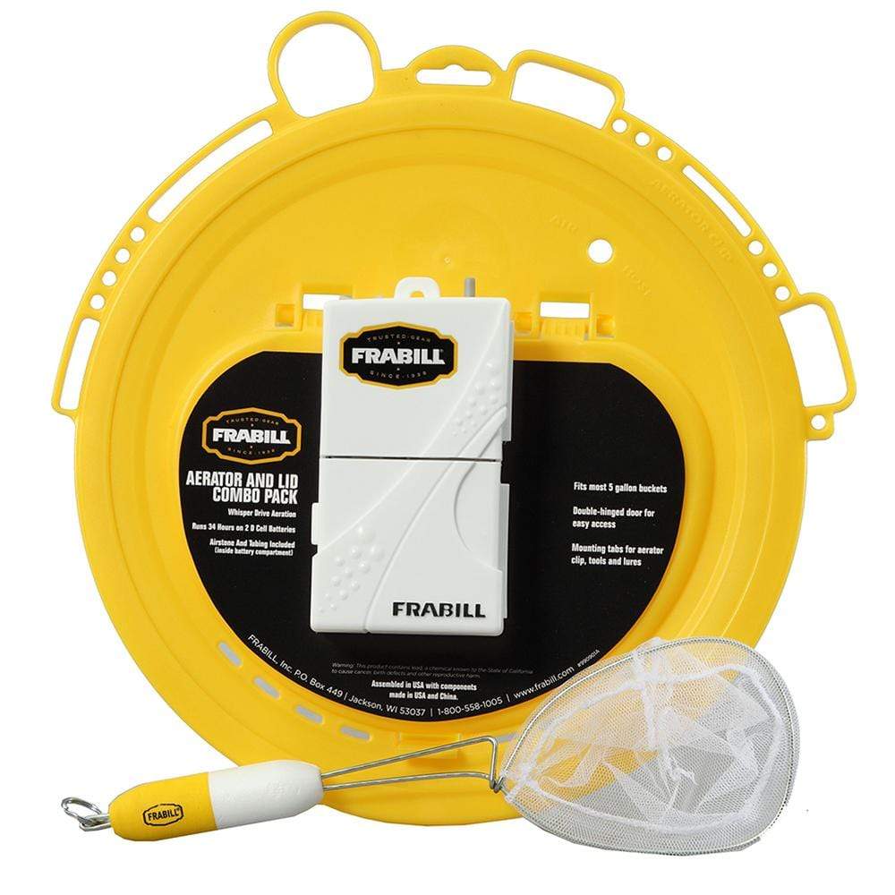 Frabill Qualifies for Free Shipping Frabill Aeration and Lid Combo Pack #99091