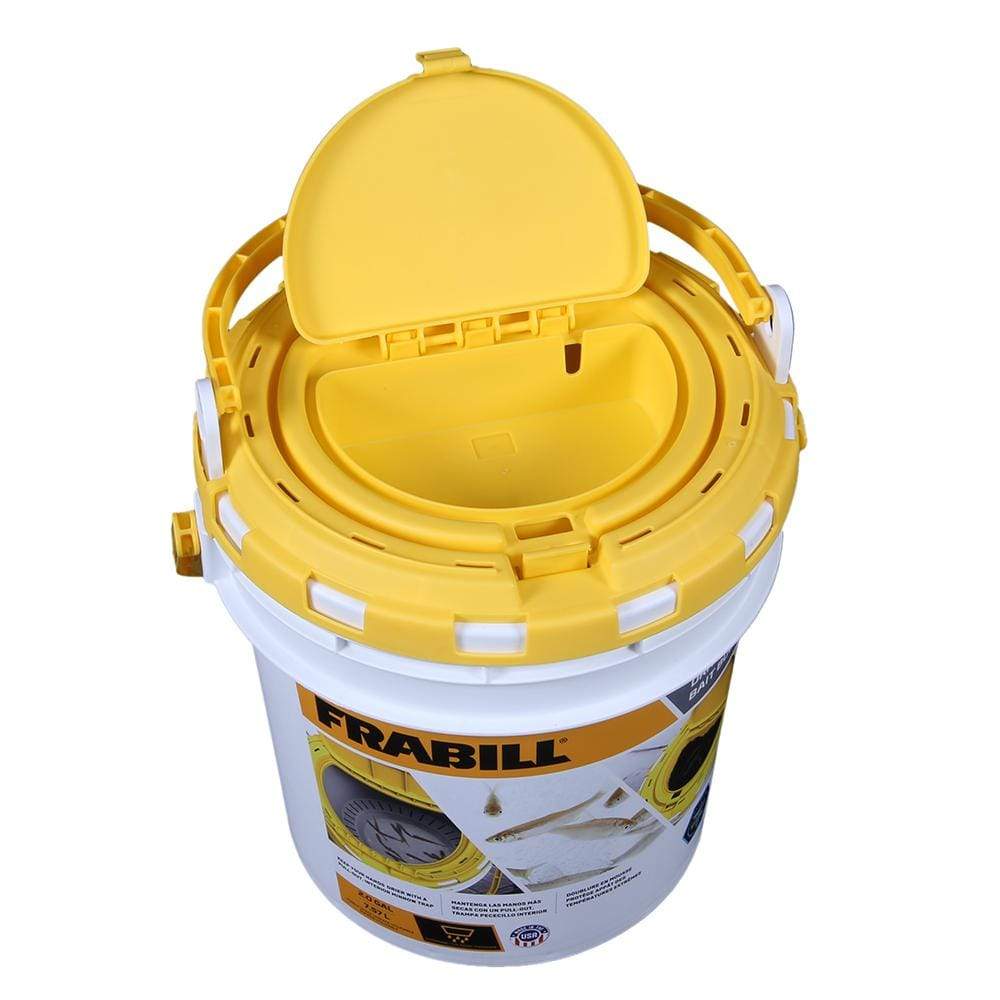 Frabill Qualifies for Free Shipping Frabill Drainer Bait Bucket #4800