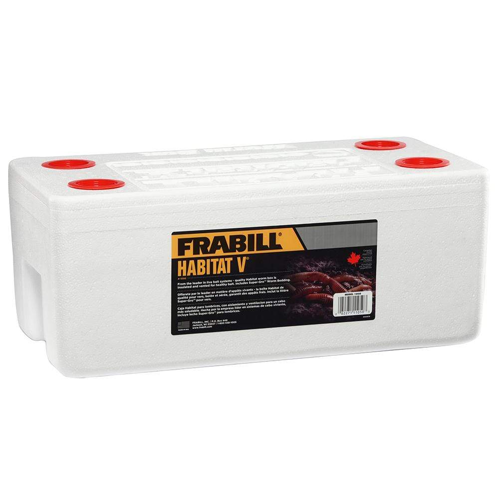 Frabill Qualifies for Free Shipping Frabill Habitat V Worm Long Term Storage System #1050