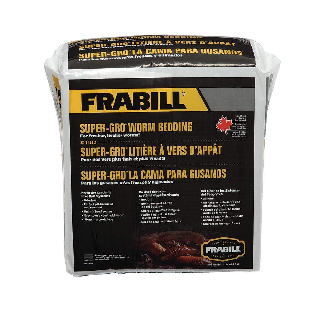 Frabill Qualifies for Free Shipping Frabill Super Gro Worm Bedding 2 lb #1102