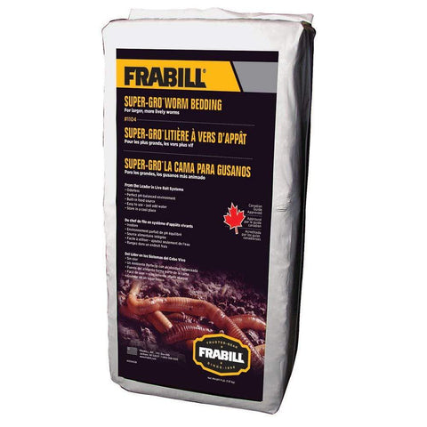 Frabill Qualifies for Free Shipping Frabill Super Gro Worm Bedding 4 lb #1104