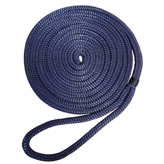 FSE Robline Qualifies for Free Shipping FSE Robline 1/2" x 15' Premium Nylon Double Braid Dock Line #7181933
