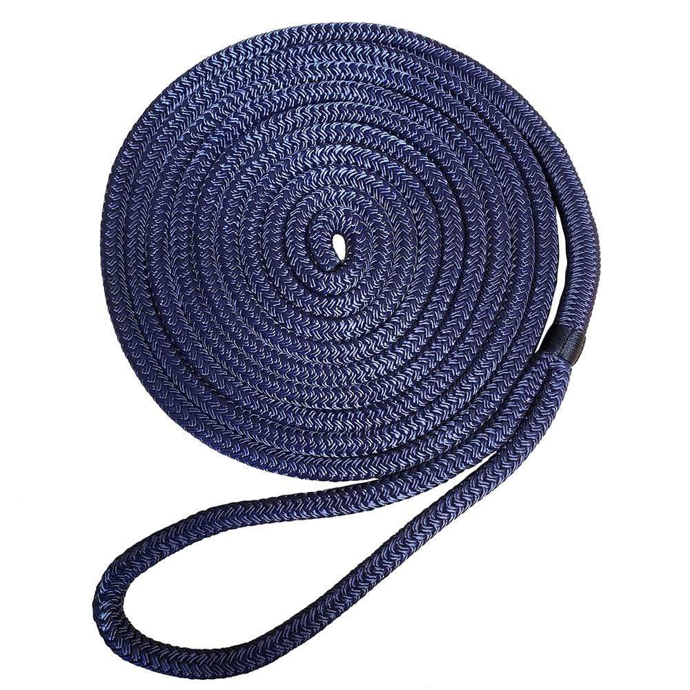 FSE Robline Qualifies for Free Shipping FSE Robline 1/2" x 25' Premium Nylon Double Braid Dock Line #7181937