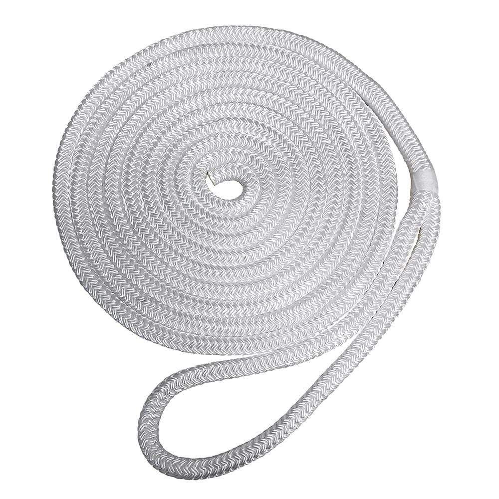 FSE Robline Qualifies for Free Shipping FSE Robline 1/2" x 35' Premium Nylon Double Braid Dock Line #7181938