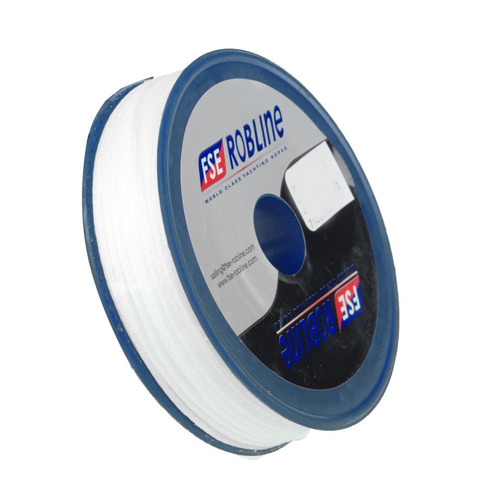 FSE Robline Qualifies for Free Shipping FSE Robline Waxed Tackle Yarn 0.5mm White #TY-05WSP