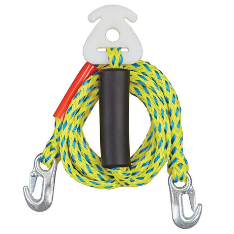 Full Throttle Qualifies for Free Shipping Full Throttle 12' Ski/Tube Tow Harness Yellow/Blue #341100-300-999-21