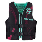 Full Throttle Qualifies for Free Shipping Full Throttle Adult Rapid Dry Jacket S/M Aqua/Black #142100-505-030-22