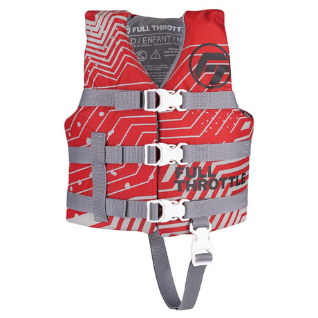 Full Throttle Qualifies for Free Shipping Full Throttle Child Nylon Life Jacket Red #112200-100-001-22