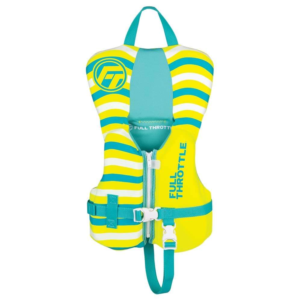 Full Throttle Qualifies for Free Shipping Full Throttle Infant Rapid Dry Life Jacket Yellow #142100-300-000-22