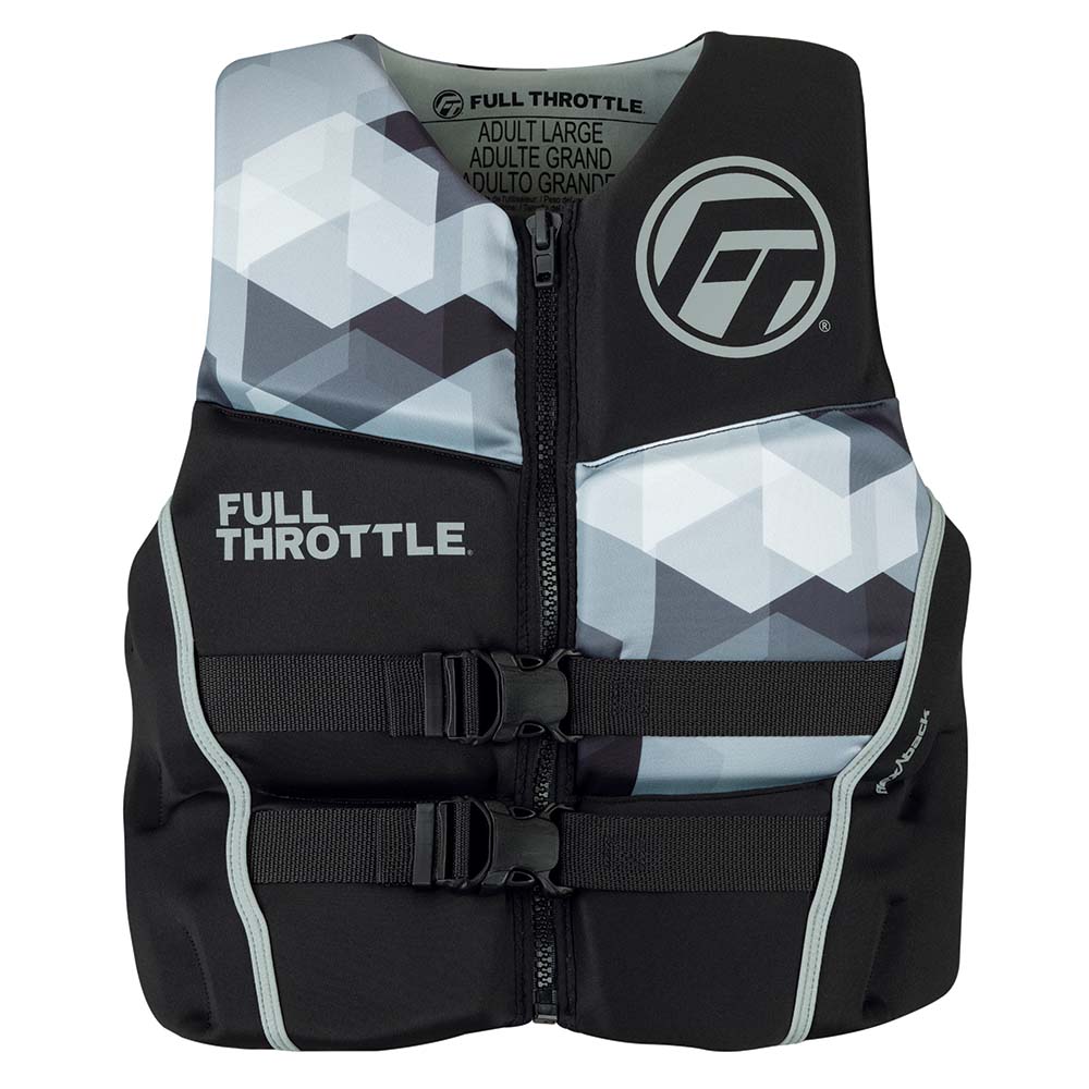 Full Throttle Qualifies for Free Shipping Full Throttle Mens Rapid Dry Flex-Back Life Jacket 2XL #142500-701-060-22