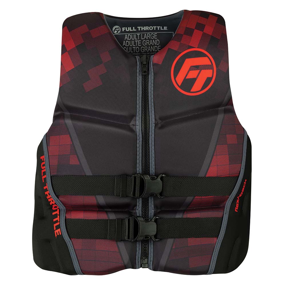 Full Throttle Qualifies for Free Shipping Full Throttle Mens Rapid Dry Flex-Back Life Jacket S #142500-100-020-22