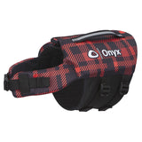 Full Throttle Neoprene Pet Vest M 30-60 lb Red Plaid #157200-100-030-19