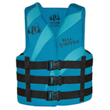 Full Throttle Rapid-Dry Life Vest Women's S/M Aqua #142000-505-030-16