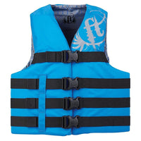 Full Throttle Qualifies for Free Shipping Full Throttle Teen Nylon Life Jacket Blue #112200-500-010-19