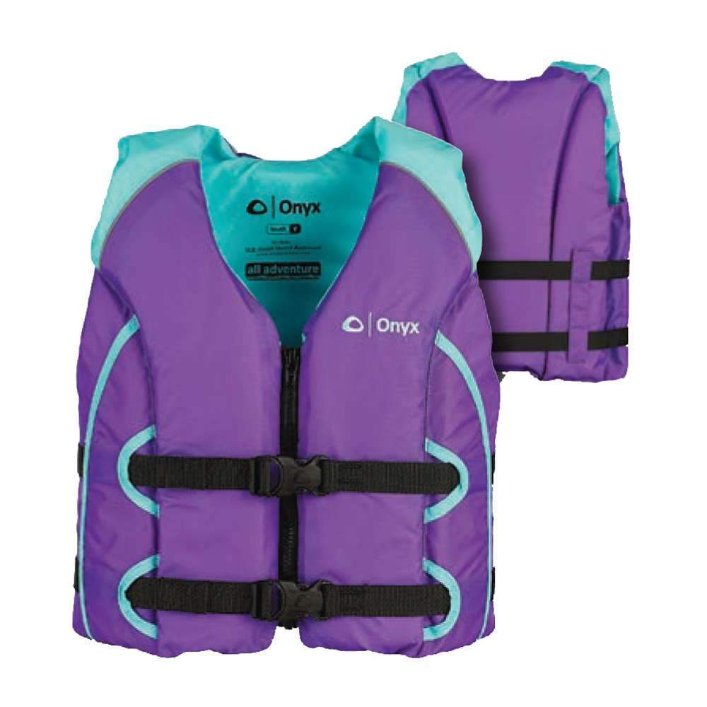 Full Throttle Qualifies for Free Shipping Full Throttle Vest Adventure Youth Aqua/Purp #121000-505-002-15