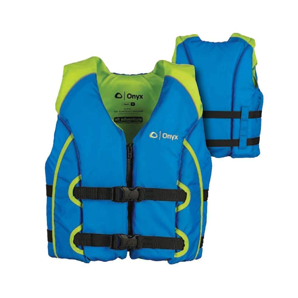 Full Throttle Qualifies for Free Shipping Full Throttle Vest Adventure Youth Green/Blue #121000-400-002-15