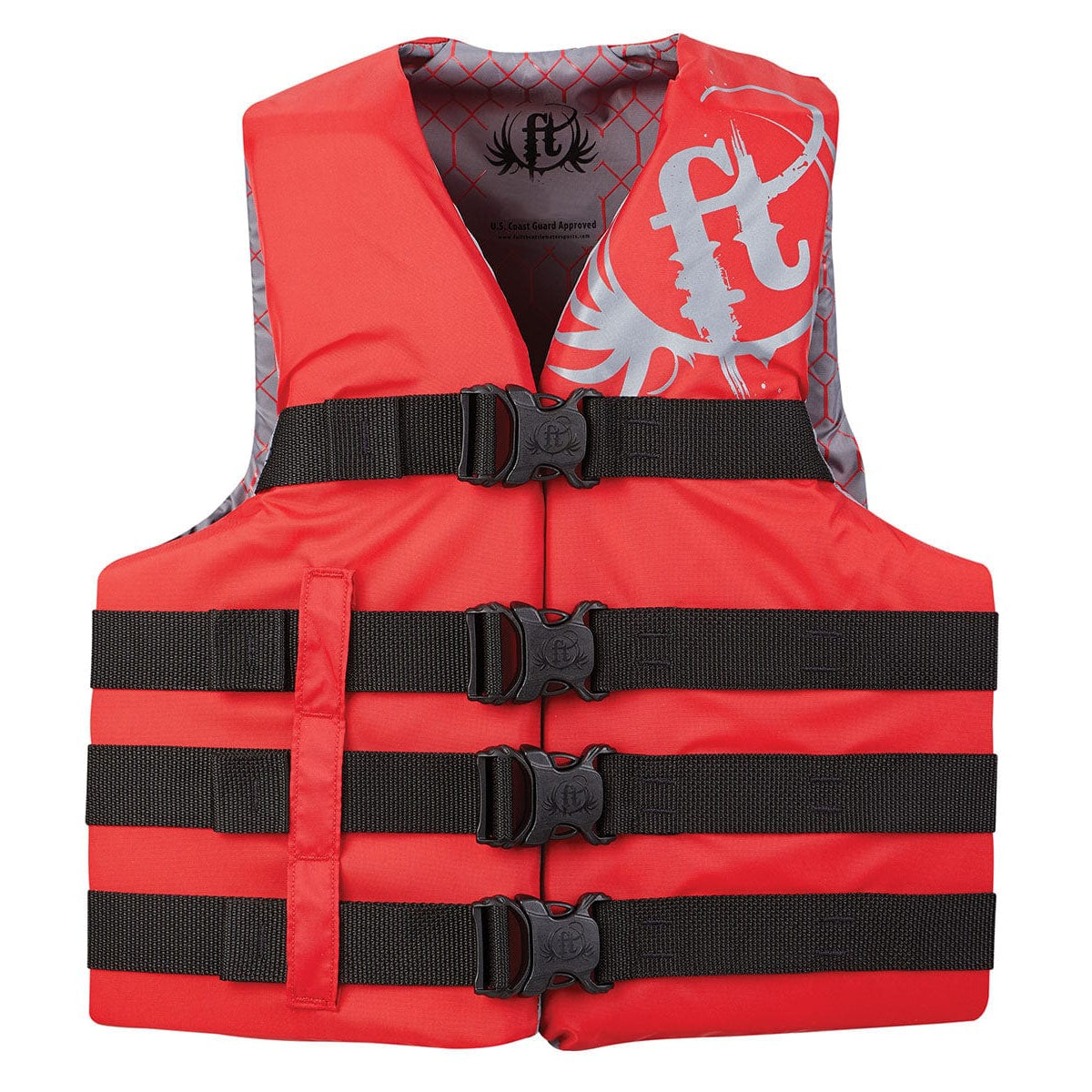 Full Throttle Qualifies for Free Shipping Full Throttle Vest S/M Red Nylon #112200-100-030-19