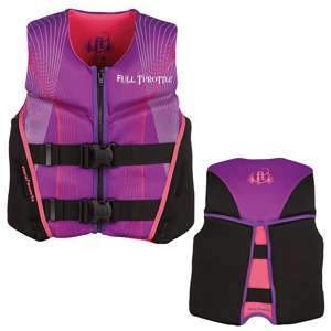 Full Throttle Qualifies for Free Shipping Full Throttle Youth Hinged Rapid-Dry Vest Purple #142500-600-002-15