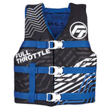 Full Throttle Qualifies for Free Shipping Full Throttle Youth Nylon Life Jacket Blue/Black #112200-500-002-22