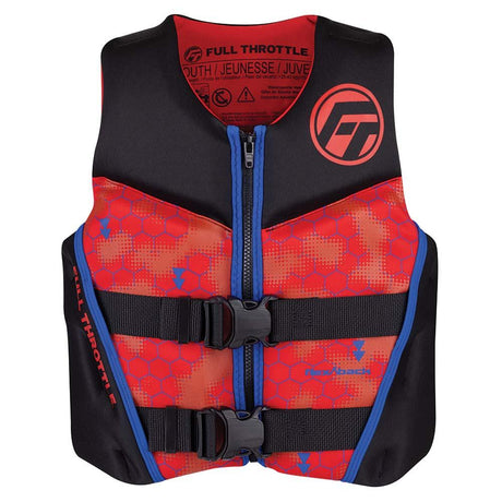 Full Throttle Qualifies for Free Shipping Full Throttle Youth Rapid Dry Flex-Back Life Jacket #142500-100-002-22