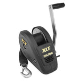 Fulton 1800 lb Single-Speed Winch with 20' Strap Black Cover #142314
