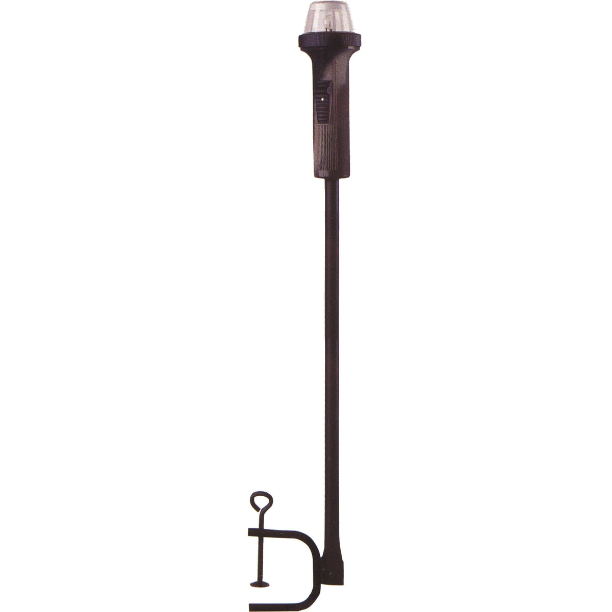 Fulton Battery Operated Portable Stern Light C Clamp Mount #48PWR-CL