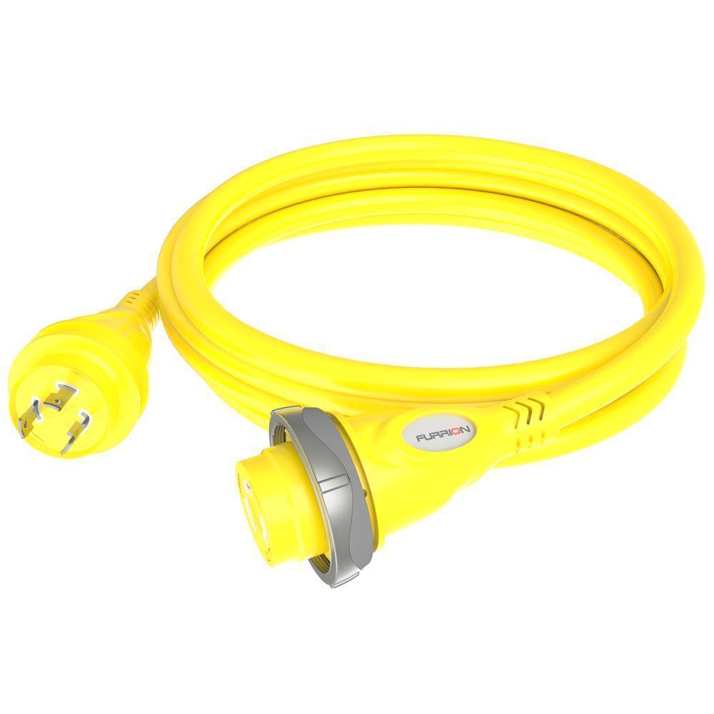 Furrion 30a 125v Marine Cordset 25' Yellow #F30C25-SY