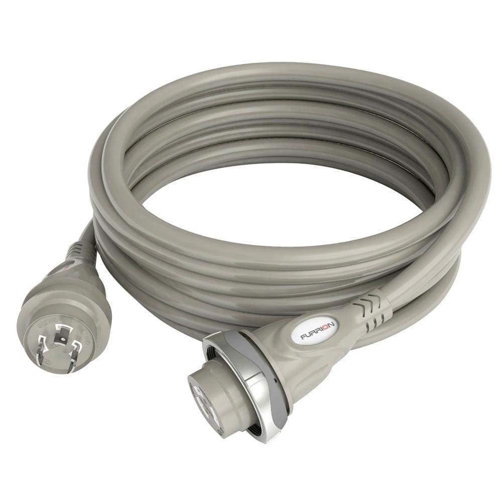Furrion 30a 125v Marine Cordset 50' Silver #F30C50-SS
