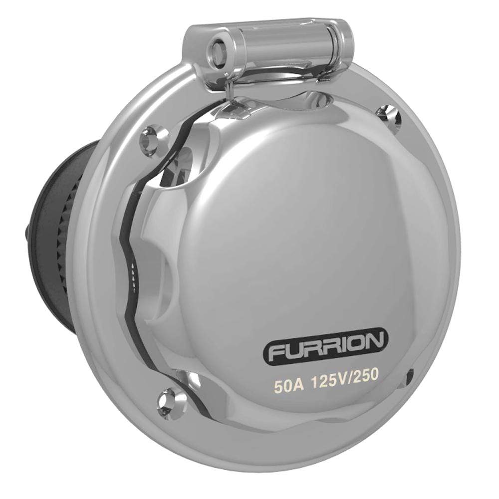 Furrion Qualifies for Free Shipping Furrion 50a 125/250v Stainless Inlet #F52INS-SS