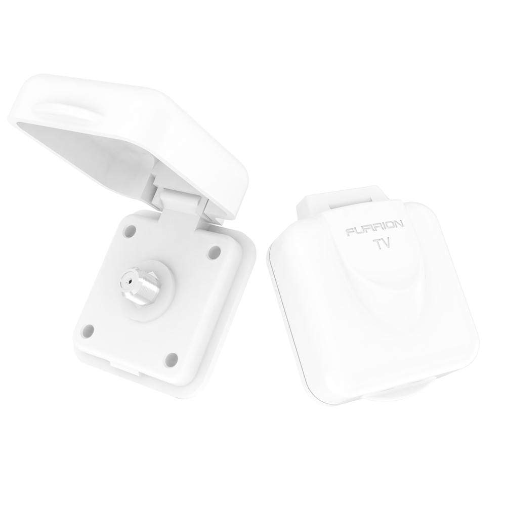 Furrion Qualifies for Free Shipping Furrion Mini TV Inlet Square White #FTVINB-PS